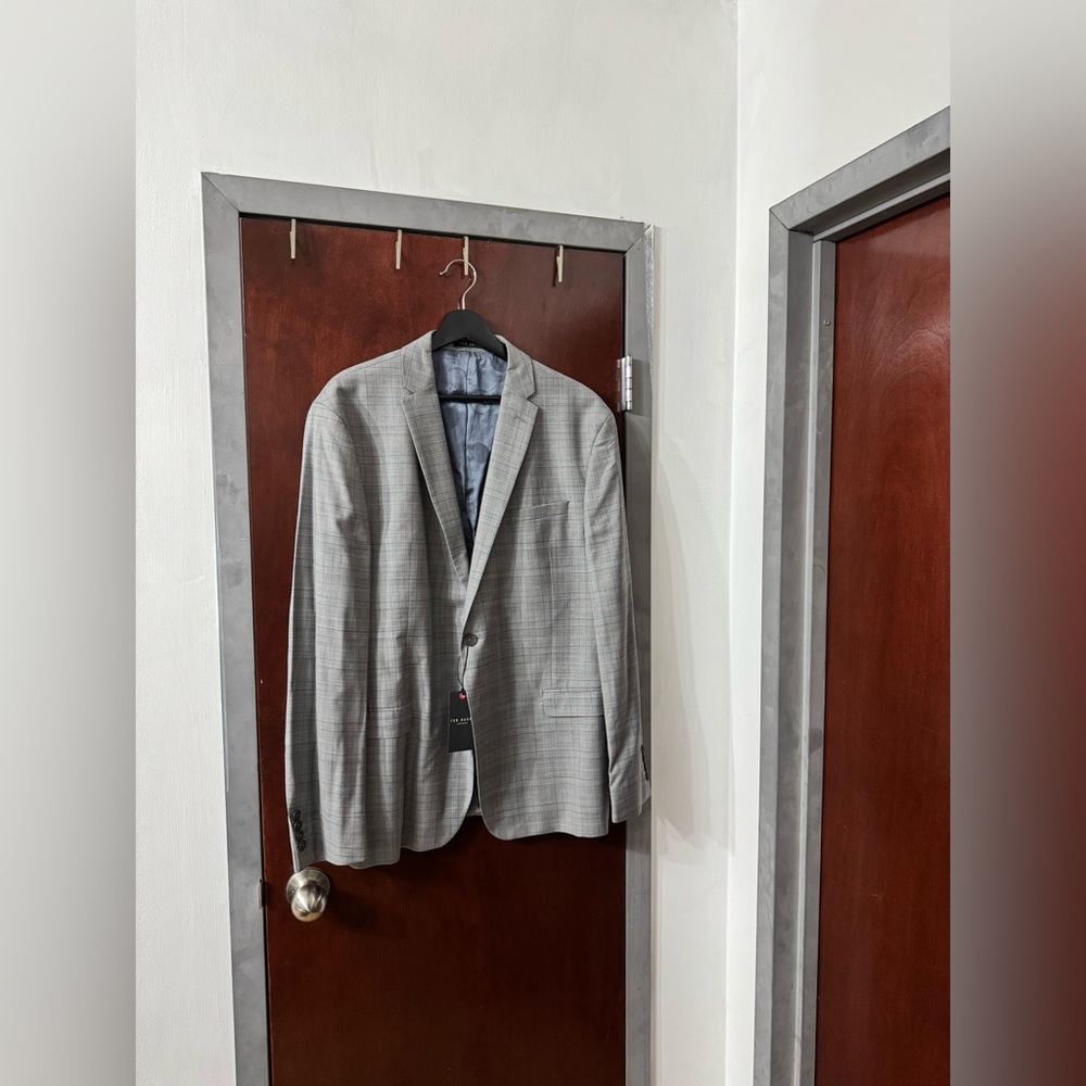 Ted Baker London Light Gray Blazer